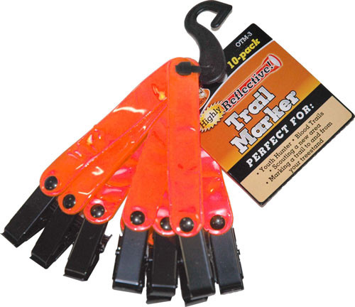 ORANGE 10PKHME TRAIL MARKERS REFLECTIVE 