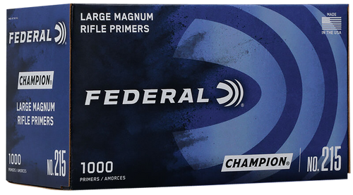 Federal 215 Champion Large Rifle Multi Caliber 1000 Per Box/5 Case