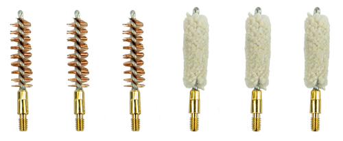KleenBore 9-SET Handgun Brush & Mop Set .38/ .357/ 9mm #8-32 Thread