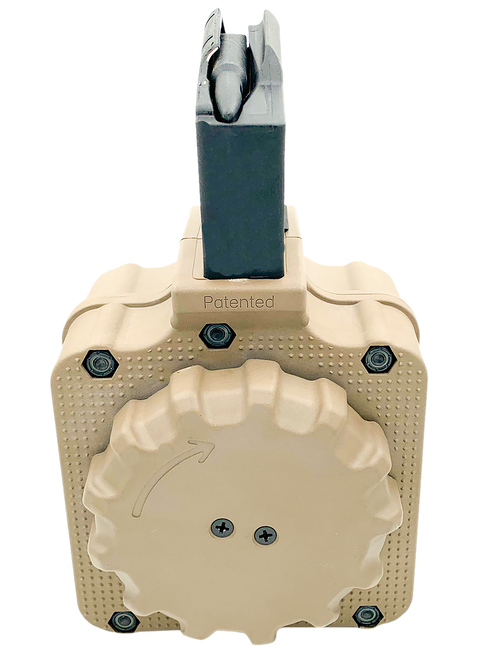 ProMag DRMA1-FDE   50rds Drum 308 Cal Fits AR-10 FDE Polymer