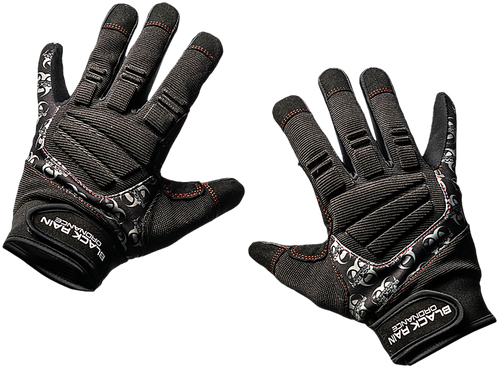 Black Rain Ordnance TACTGLOVEBLK/GRYXL Tactical Gloves  Black/Gray XL Velcro