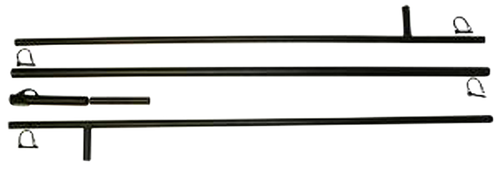 Mojo Outdoors HW2204 Extension Pole  Black Metal 12'