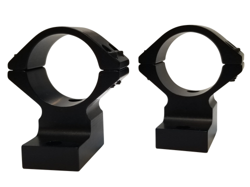 Talley 730336 Scope Mount/Ring Combo  Black Anodized Aluminum 30mm Tube Henry H009/H010/H014/H018/H024 Low Rings Lever Action 0 MOA