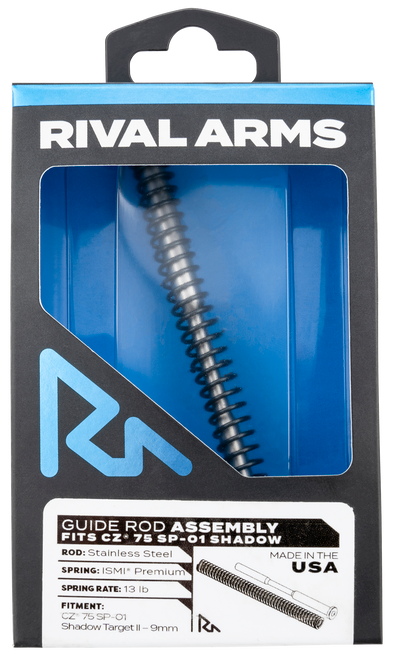 Rival Arms RARA50C201S Guide Rod Assembly Guide Rod Assembly CZ 75 SP-01 Shadow Target II Black Stainless Steel