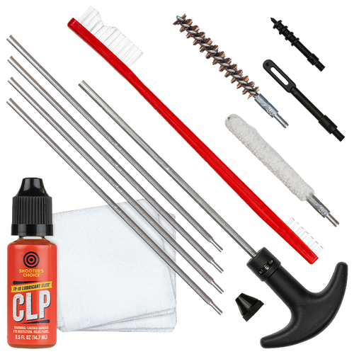 Shooters Choice SHFSRK30 Gun Rod Cleaning Kit Rifle .30 Caliber