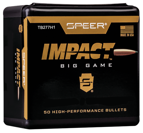 Speer TB277H1 Impact  277Cal 150gr Tipped Plated 50 Per Box/5 Case