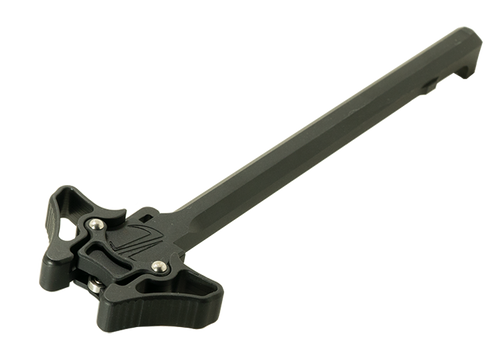TIMBER CREEK OUTDOOR INC EMAMBICHBL Enforcer Mini Ambidextrous Charging Handle AR-Platform Black Hardcoat Anodized Aluminum