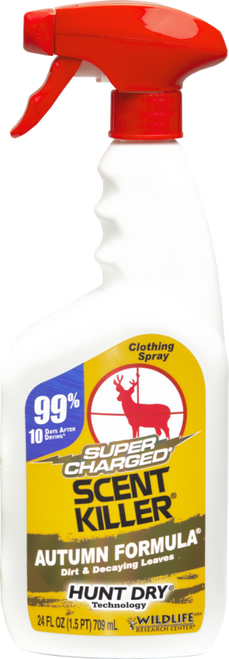 Wildlife Research 575 Scent Killer Super Charged Odor Eliminator Autumn Scent 24 oz Trigger Spray