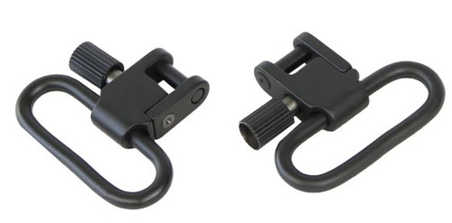 Deluxe Locking Swivel Set 1"  Black