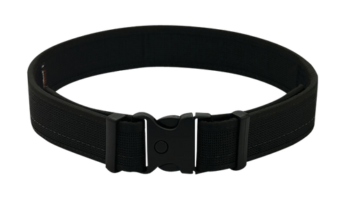 Uncle Mikes-leather(1791) BLTUM48/52MBL Gun Belt  Matte Black Leather 48/52