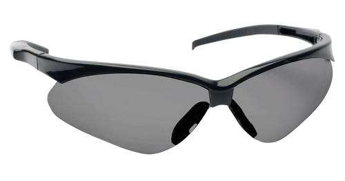 Walker's GWPSGLSMK Sport Glasses Crosshair Adult Smoke Gray Lens Polycarbonate Black Frame