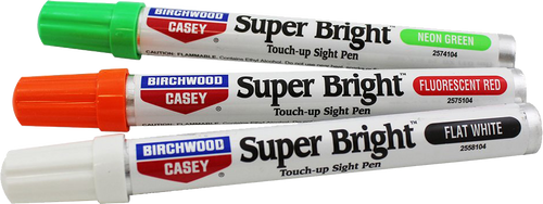 Birchwood Casey 15116 Super Bright Touch-Up Sight Pens Red/White/Green