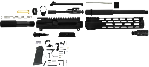 TacFire SSPK300LPK10 AR Build Kit Pistol 300 Blackout AR Pistol Platform Black Parkerized Steel 5/8"-24 tpi*Sports South Exclusive.