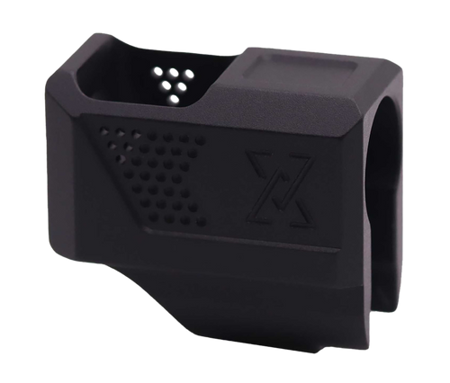 True Precision Inc TPSH9CMPBL True-Lock Ultimate Compensator Black Type 3 Hard Anodize 7075 T6 Aluminum Compatible w/ S&W M&P Shield