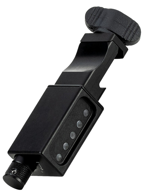 Mdt Sporting Goods Inc 107202BLK LRA Send iT Electronic Level  Picatinny Rail Attachment, Black Aluminum, 5 Color LEDs, Adj. Brightness, Weather Resistant