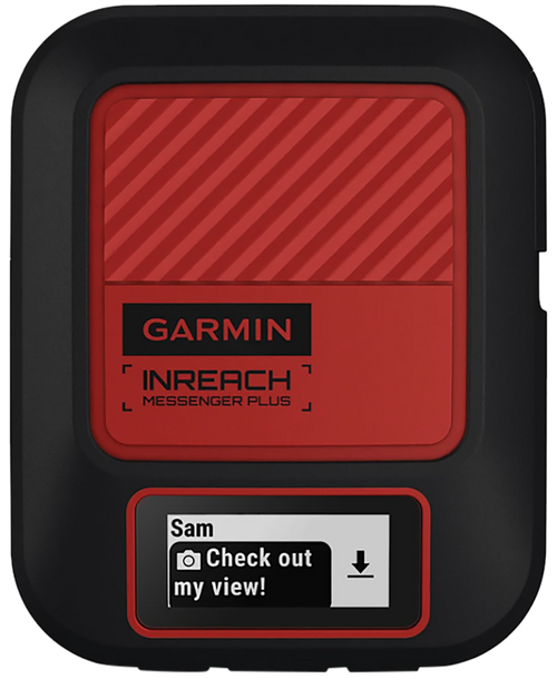 Garmin 0100288700 inReach Messenger Plus Communication/SOS/Maps Satellite Coverage Black