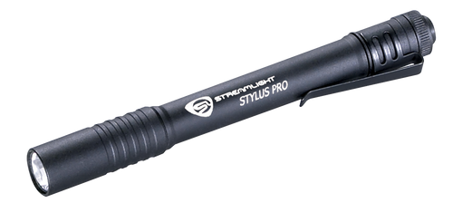 Streamlight 66118 Stylus Pro PenLight  Black Anodized 100 Lumens White  C4 LED