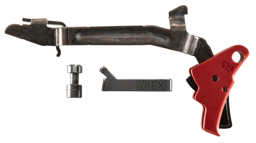 Apex Tactical 102155 Action Enhancement  Red Drop-In Trigger Compatible w/Glock Gen3-4 17/17L/19/22-27/31-35