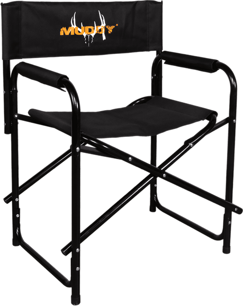 Muddy MUDDRC Directors Chair  Folding Black