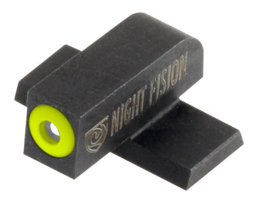 Night Fision SPR225001YGX Tritium Front Sight for Springfield  Green Tritium Yellow Outline Front Sight XD/XD(M)/XD Mod.2