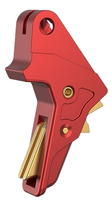 Tyrant CNC TDMPTRIGFSCRED/GOLD   Red Fits S&W M&P Full-Size & Compact