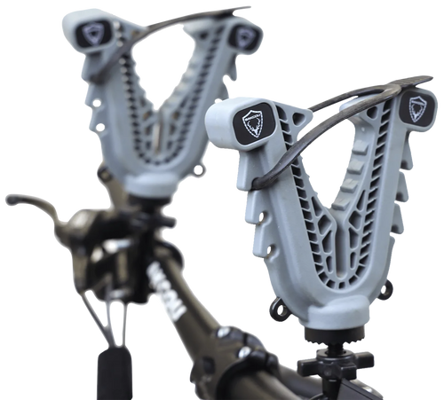 Bakcou E-bikes AUGBR Universal Mount Gun/Bow Rack For Bakcou Bikes Gray/Black