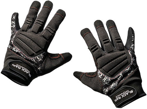 Black Rain Ordnance TACTGLOVEBLK/GRY2XL Tactical Gloves  Black/Gray 2XL Velcro