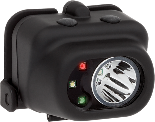 Nightstick NSP4610B NSP-4610B Multi-Function Black 110/135/210 Lumens Green/Red/White LED Bulb 93 Meters Beam Distance