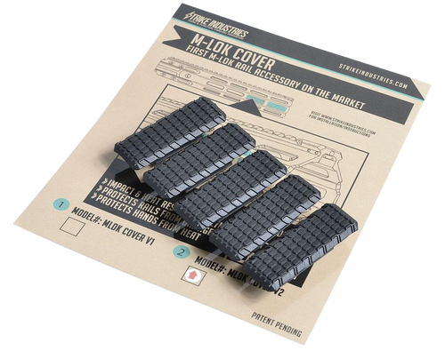 Strike Industries MLOKCOVERV M-LOK Cover V2  Black Strike Industries MLOKCOVERV M-LOK Cover V2  Black