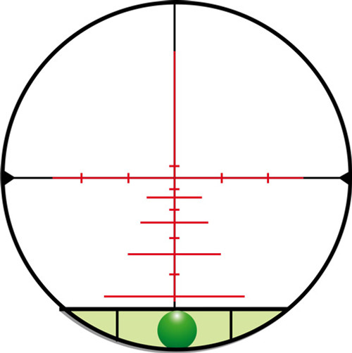 3-9X40 ILLUM 550 BALLISTIC RETKONUS SCOPE KONUSPRO-550  3-9X40 ILLUM 550 BALLISTIC RETKONUS SCOPE KONUSPRO-550