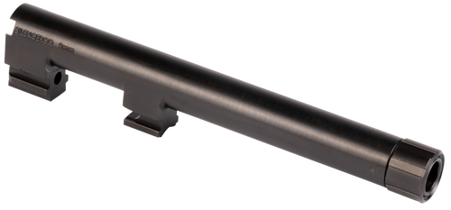 SilencerCo AC2291 Threaded Barrel  5.30" 9mm Luger, Black Nitride Stainless Steel, Fits Beretta 92FS/M92x
