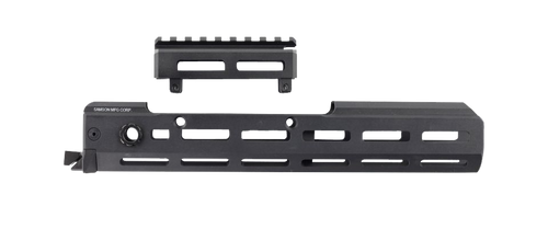 Samson 010404101 AK-47 M-LOK K-Rail QD  Black Anodized 0 MOA