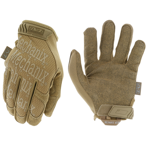 Mechanix Wear MG72011 Original  Coyote Synthetic Leather XL Velcro Closure