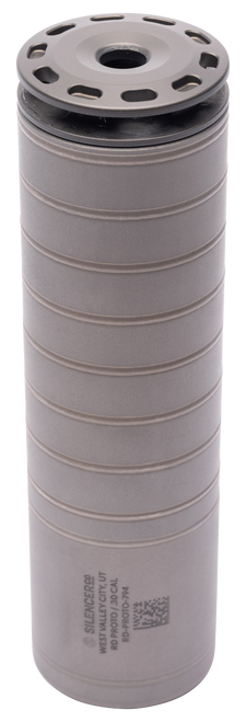 SilencerCo SU5328 Scythe-Ti  30 Cal (7.62mm), Rated Up To 300 RUM, 6.16" L Titanium, Single-Port Anchor Break, 5/8"-24 tpi Direct Thread Adapter