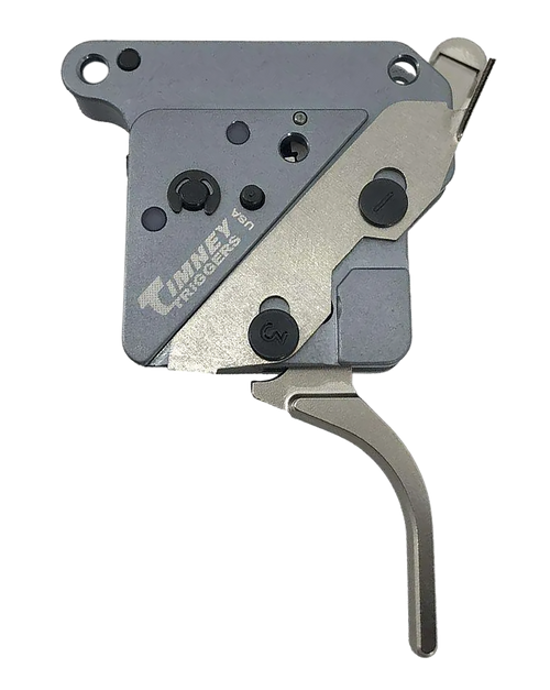 Timney Triggers THEHITST16 Hit Trigger  Straight Trigger with 8 oz Draw Weight & Nickel Finish for Remington 700 Right