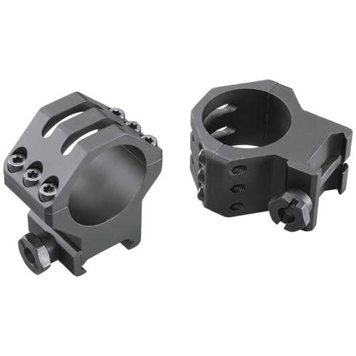 Weaver Mounts 99694 Six-Hole Picatinny Rings  Matte Black 30mm High