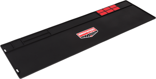Birchwood Casey 30350 Rifle Cleaning Mat Black/Red Rubber 36" x 11"