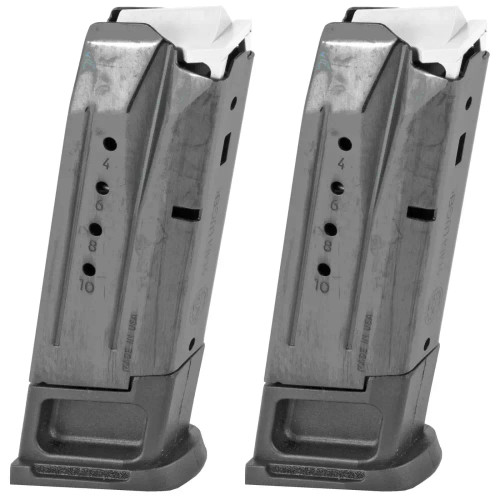 RUGER SECURITY 9 10RD 9MM MAGAZINE 2 PACK