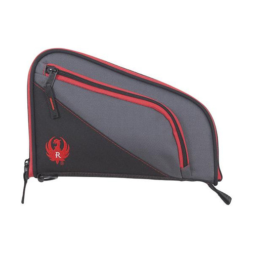 Allen Company Ruger Tucson Handgun Case Grey/Red 10" 27401