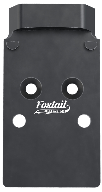 Foxtail Precision 100001 Red Dot Adapter Plate for Optics-Ready Pistol  Black Anodized CZ P10