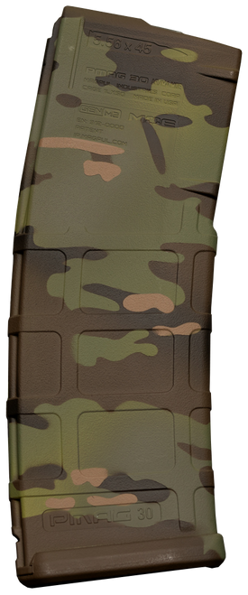 Weapon Works 228042 PMAG GEN M2 MOE 30rd Fits AR/M4 Multi-Cam Tropic Polymer