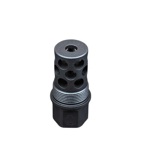 SilencerCo AC5232 TOMD Muzzle Brake Black Matte 1/2"x28 Threads 30 Cal