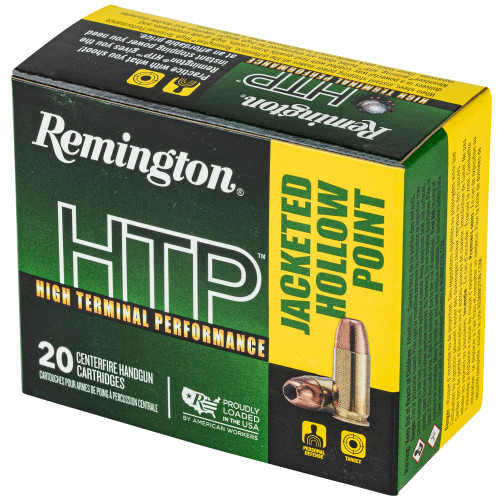 REM HTP 9MM +P 115GR JHP 20/500