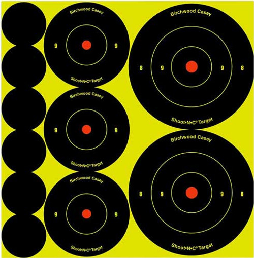 1"-72 2"-36 3"-24B/C TARGET SHOOT-N-C ASSORTED 