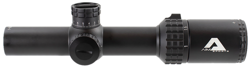 Aim Sports  Alpha 6  Black Anodized 1-6x 24mm CQ1-MOA Reticle