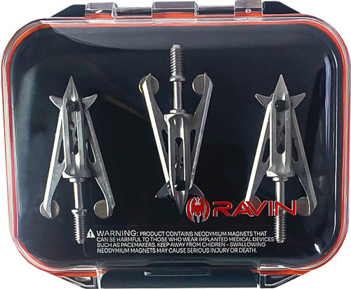 CASERAVIN MAGNETIC BROADHEAD CASE 
