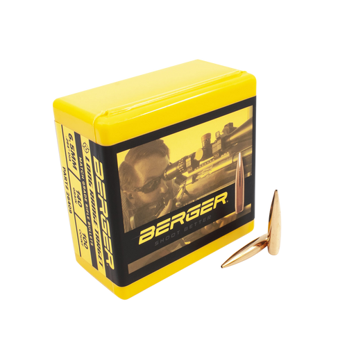 Berger Bullets 26409 Target Match Grade 6.5Creedmoor 140gr Tangent Long Range Boat Tail 100/Box