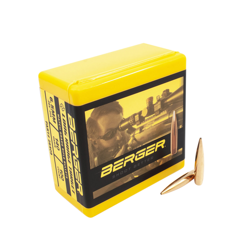 Berger Bullets 26409 Target Match Grade 6.5Creedmoor 140gr Tangent Long Range Boat Tail 100/Box