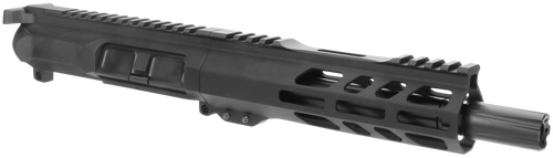 TacFire BU9MM7 Pistol Upper Assembly  9mm Luger Caliber with 7" Black Nitride Barrel, Black Anodized 7075-T6 Aluminum Receiver & M-LOK Handguard for AR-Platform Includes Bolt Carrier Group