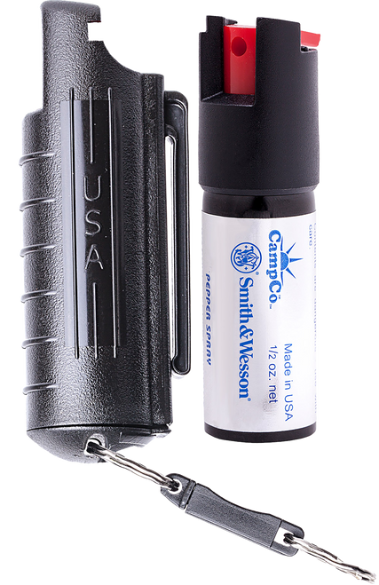 S&W Pepper Spray 1403 Pepper Spray  OC Pepper Range 10 ft 0.50 oz Includes Case